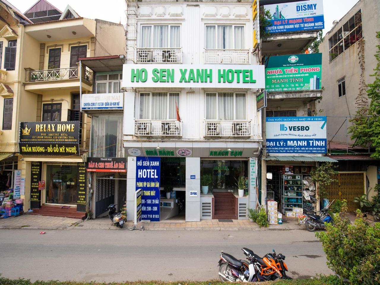 Ho Sen Xanh Hotel ハノイ市 エクステリア 写真
